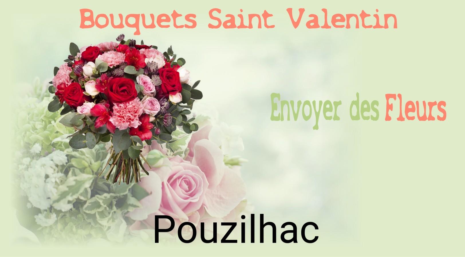Roses de Saint-Valentin livrées à Pouzilhac